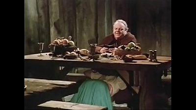 handosome grandfather receiving a crazy blowjob