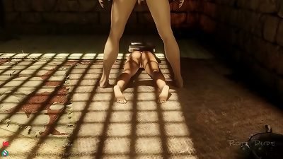 Lara's Bondage & Discipline training