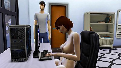 StepSON Catches His asian mom wanking In Front Of The Computer And Then Helps Her To Have bang-out After long Time without  - Family hookup Taboo - Adult video - forbidden hookup | japanese mom And Stepson Story